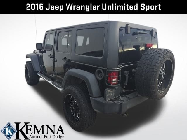 2016 Jeep Wrangler Unlimited Sport