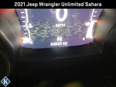 2021 Jeep Wrangler Unlimited Sahara 4x4