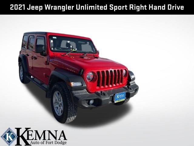2021 Jeep Wrangler Unlimited Sport RHD 4x4