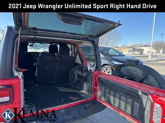 2021 Jeep Wrangler Unlimited Sport RHD 4x4