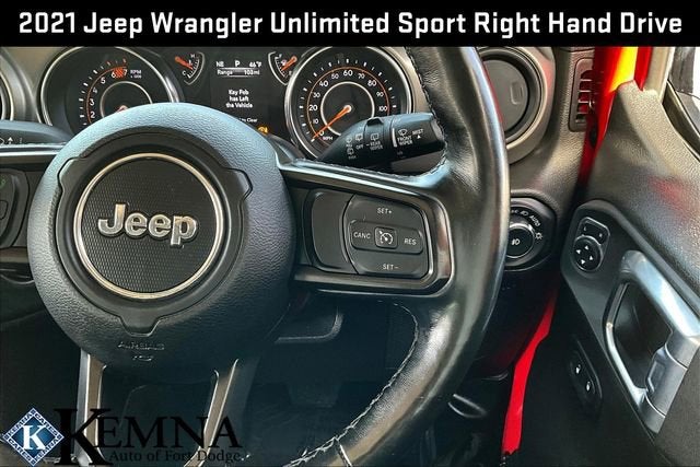 2021 Jeep Wrangler Unlimited Sport RHD 4x4