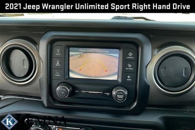 2021 Jeep Wrangler Unlimited Sport RHD 4x4
