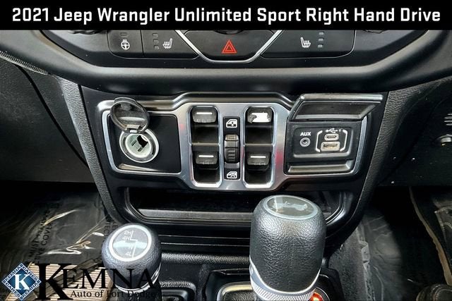 2021 Jeep Wrangler Unlimited Sport RHD 4x4