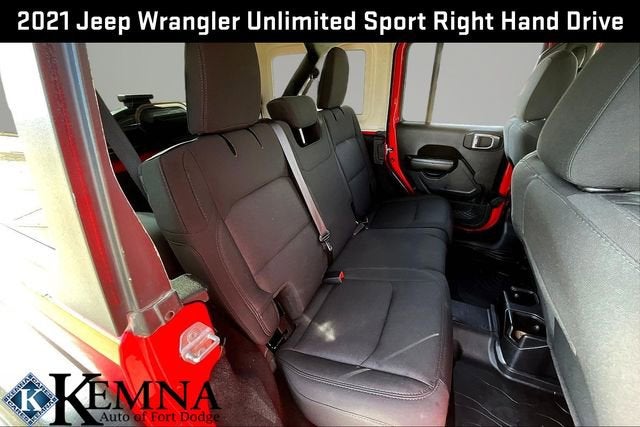 2021 Jeep Wrangler Unlimited Sport RHD 4x4