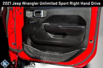 2021 Jeep Wrangler Unlimited Sport RHD 4x4