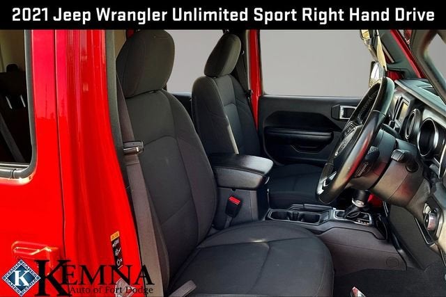 2021 Jeep Wrangler Unlimited Sport RHD 4x4