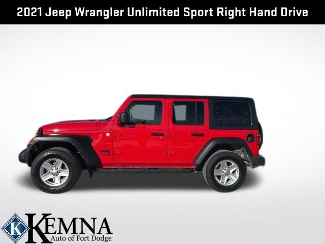 2021 Jeep Wrangler Unlimited Sport RHD 4x4