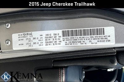 2015 Jeep Cherokee Trailhawk