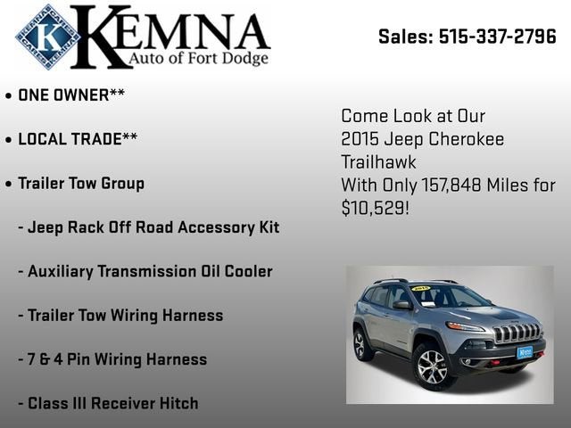 2015 Jeep Cherokee Trailhawk