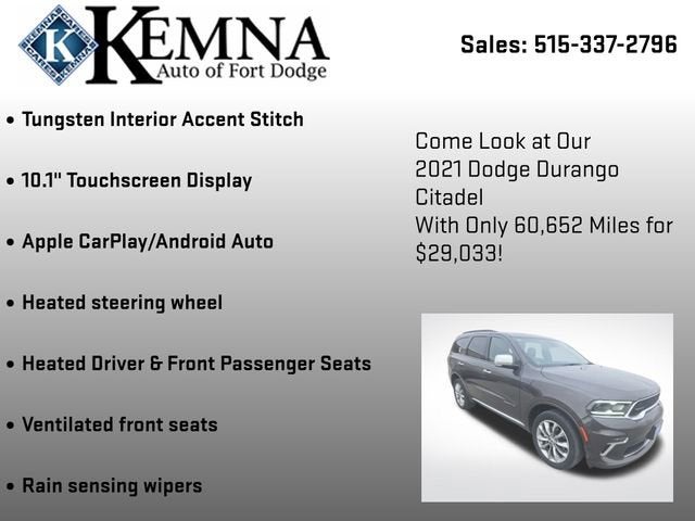 2021 Dodge Durango Citadel AWD