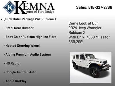 2024 Jeep Wrangler 4-Door Recon 4x4