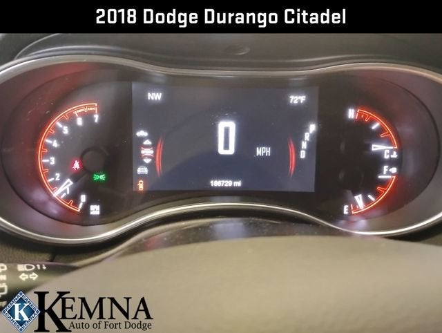 2018 Dodge Durango Citadel AWD