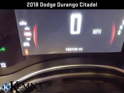 2018 Dodge Durango Citadel AWD