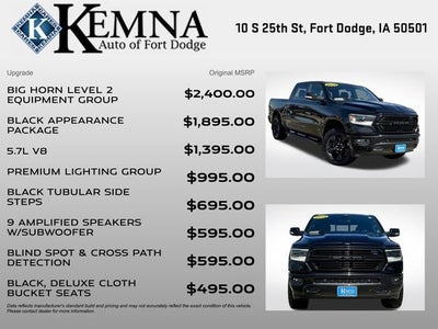 2019 RAM 1500 Big Horn/Lone Star Crew Cab 4x4 5'7" Box