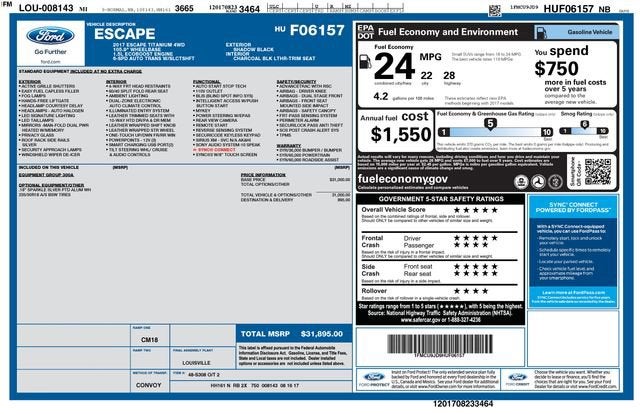 2017 Ford Escape Titanium