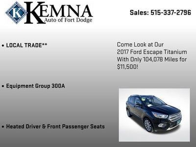 2017 Ford Escape Titanium