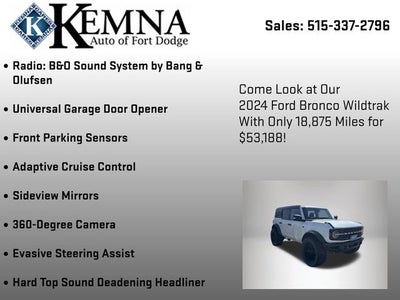 2024 Ford Bronco Wildtrak