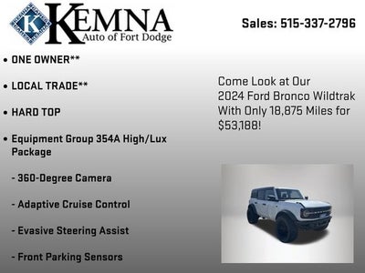 2024 Ford Bronco Wildtrak