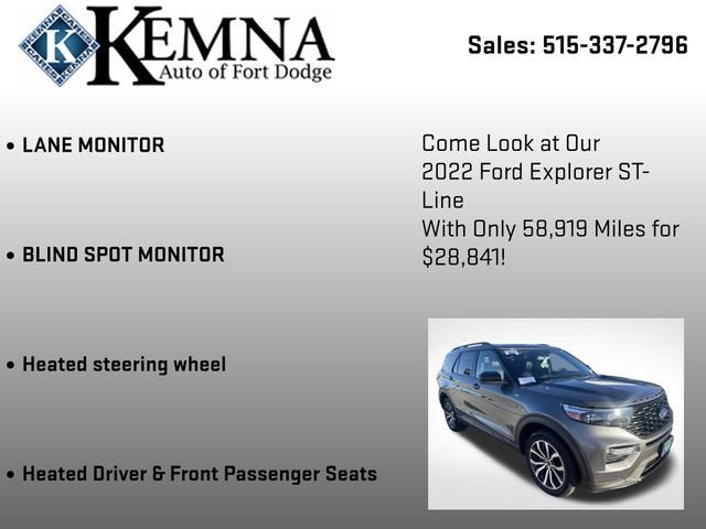 2022 Ford Explorer ST-Line