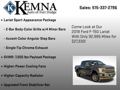 2018 Ford F-150 LARIAT