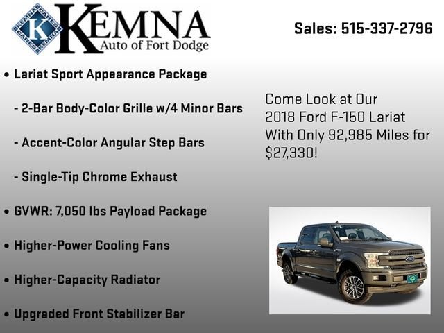 2018 Ford F-150 LARIAT