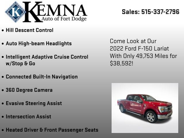 2022 Ford F-150 LARIAT