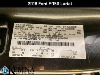 2018 Ford F-150 XL