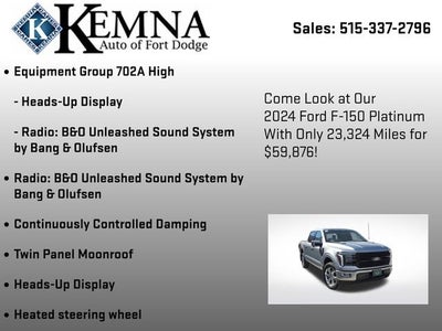 2024 Ford F-150 Platinum