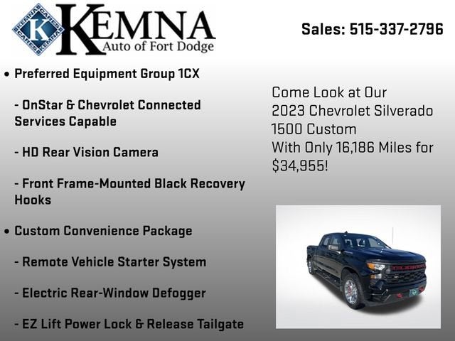 2023 Chevrolet Silverado 1500 Custom