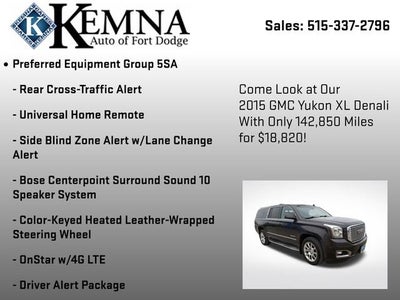 2015 GMC Yukon XL Denali