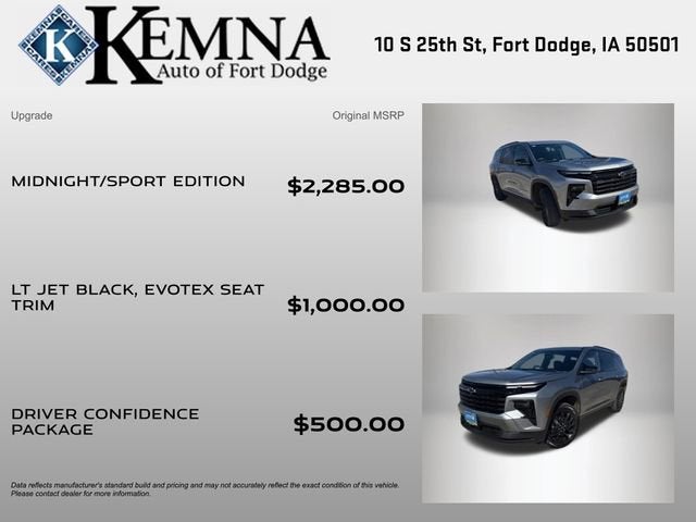 2025 Chevrolet Traverse LT