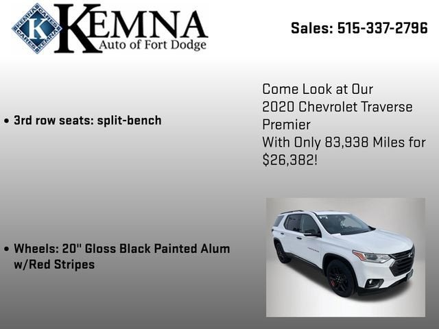 2020 Chevrolet Traverse Premier