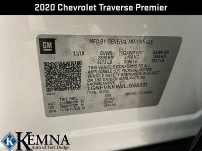 2020 Chevrolet Traverse Premier