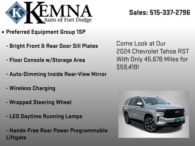 2024 Chevrolet Tahoe RST