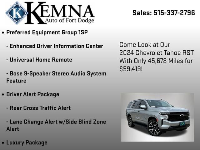 2024 Chevrolet Tahoe RST