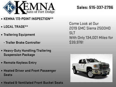 2019 GMC Sierra 2500 HD SLT