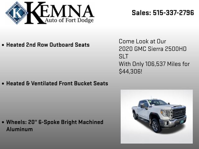 2020 GMC Sierra 2500 HD SLT