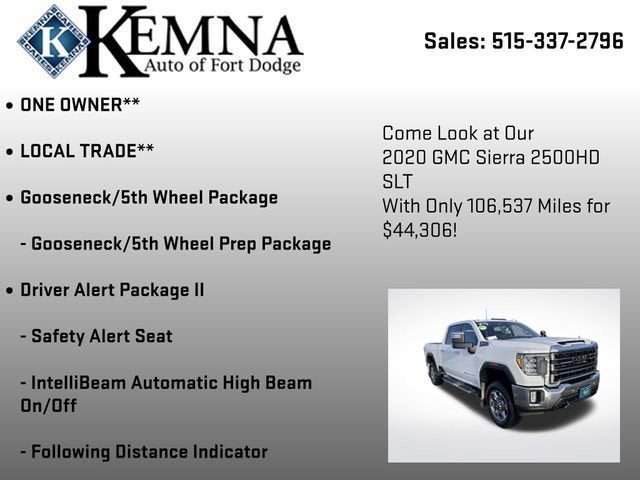 2020 GMC Sierra 2500 HD SLT