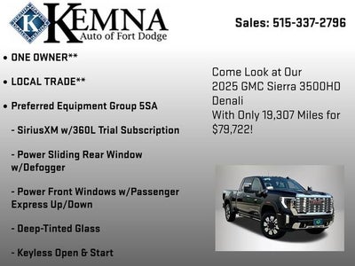 2025 GMC Sierra 3500 HD Denali