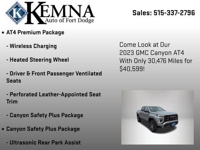 2023 GMC Canyon AT4