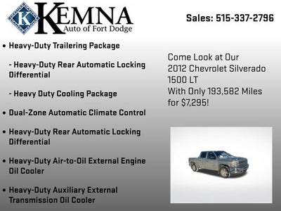 2012 Chevrolet Silverado 1500 LT