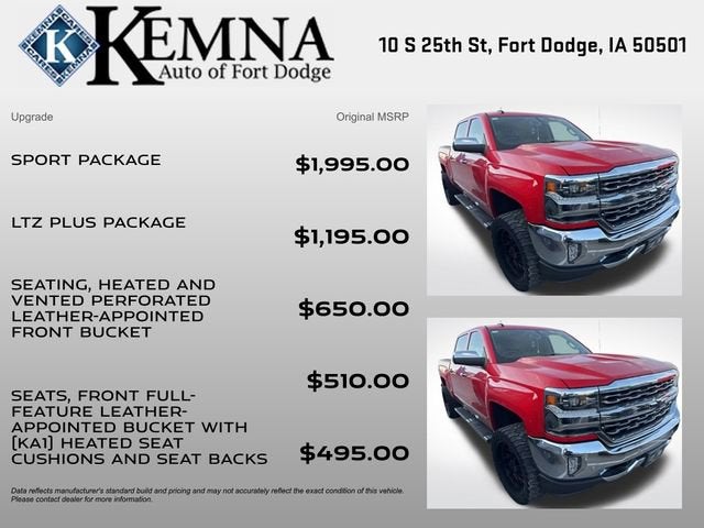 2018 Chevrolet Silverado 1500 LTZ