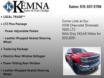 2018 Chevrolet Silverado 1500 LTZ