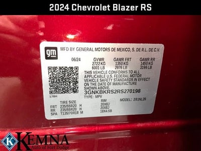 2024 Chevrolet Blazer RS
