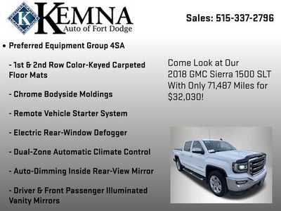 2018 GMC Sierra 1500 SLT