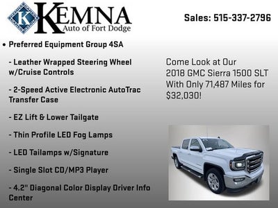 2018 GMC Sierra 1500 SLT