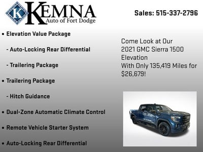 2021 GMC Sierra 1500 Elevation