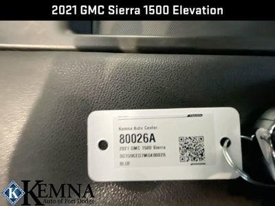 2021 GMC Sierra 1500 Elevation