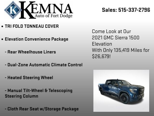 2021 GMC Sierra 1500 Elevation