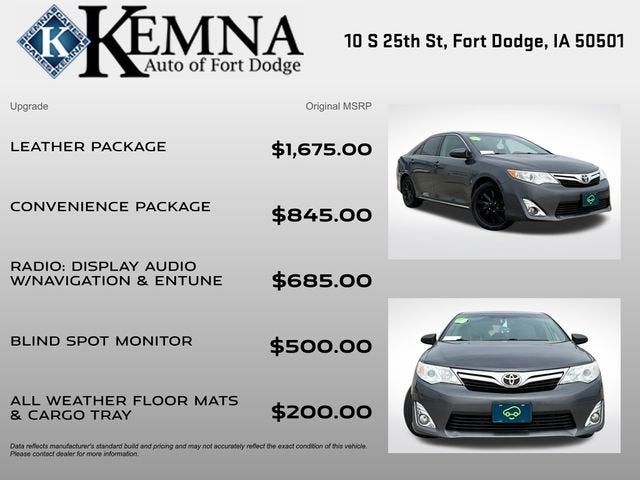 2014 Toyota Camry XLE